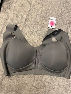 Fallsweet Gray Seamless Padded Wireless Bra